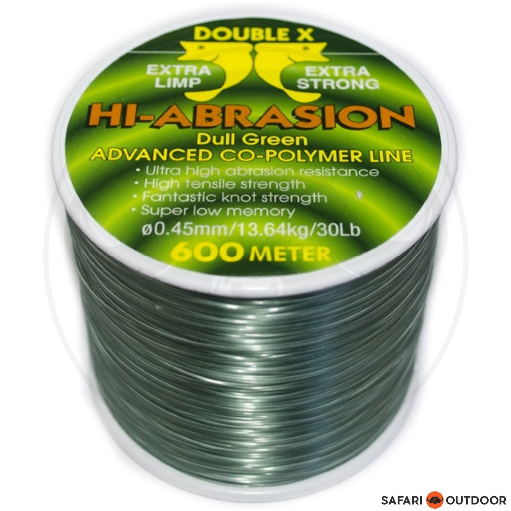 XX LINE HI ABRASION GREEN 24LB 600M